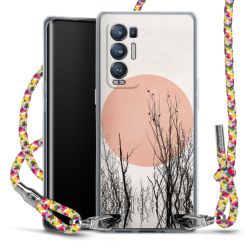 New Carry Case Transparent Stoff colourful/silber