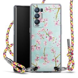 New Carry Case Transparent Stoff colourful/silber