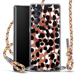 New Carry Case Transparent Stoff colourful/silber