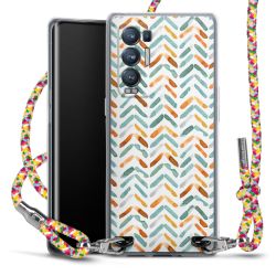 New Carry Case Transparent Stoff colourful/silber