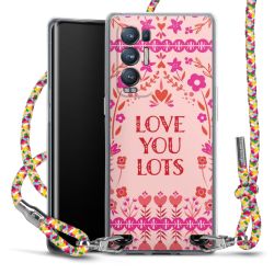 New Carry Case Transparent Stoff colourful/silber