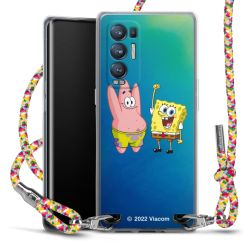 New Carry Case Transparent Stoff colourful/silber