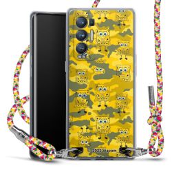 New Carry Case Transparent Stoff colourful/silber