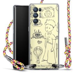 New Carry Case Transparent Stoff colourful/silber