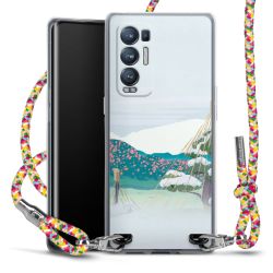 New Carry Case Transparent Stoff colourful/silber