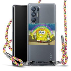 New Carry Case Transparent Stoff colourful/silber