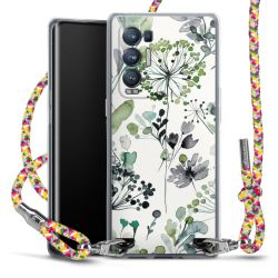 New Carry Case Transparent Stoff colourful/silber