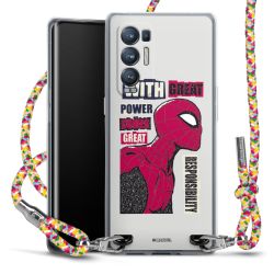 New Carry Case Transparent Stoff colourful/silber