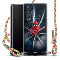 New Carry Case Transparent Stoff colourful/silber