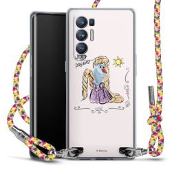 New Carry Case Transparent Stoff colourful/silber