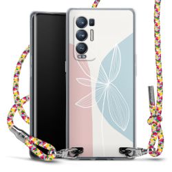 New Carry Case Transparent Stoff colourful/silber