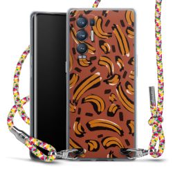 New Carry Case Transparent Stoff colourful/silber