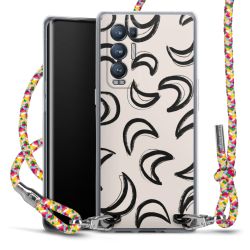 New Carry Case Transparent Stoff colourful/silber