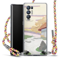 New Carry Case Transparent Stoff colourful/silber