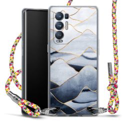 New Carry Case Transparent Stoff colourful/silber