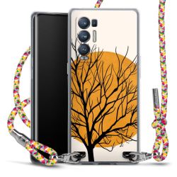 New Carry Case Transparent Stoff colourful/silber