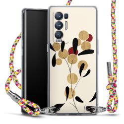 New Carry Case Transparent Stoff colourful/silber