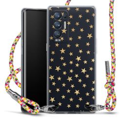 New Carry Case Transparent Stoff colourful/silber