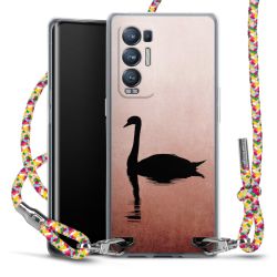 New Carry Case Transparent Stoff colourful/silber