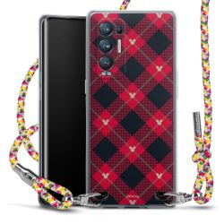 New Carry Case Transparent Stoff colourful/silber