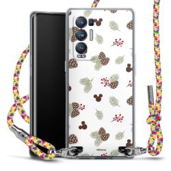 New Carry Case Transparent Stoff colourful/silber