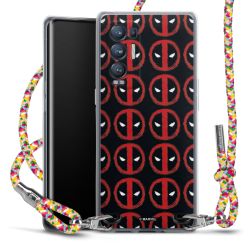 New Carry Case Transparent Stoff colourful/silber