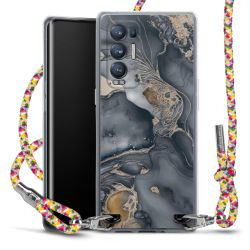 New Carry Case Transparent Stoff colourful/silber