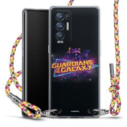 New Carry Case Transparent Stoff colourful/silber