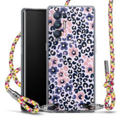 New Carry Case Transparent Stoff colourful/silber