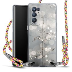 New Carry Case Transparent Stoff colourful/silber