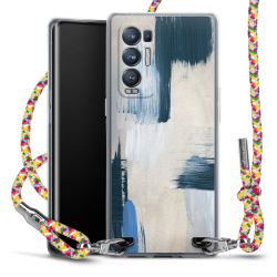 New Carry Case Transparent Stoff colourful/silber