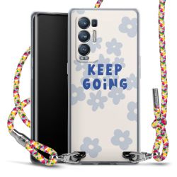 New Carry Case Transparent Stoff colourful/silber