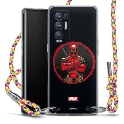 New Carry Case Transparent Stoff colourful/silber