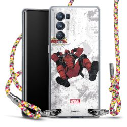 New Carry Case Transparent Stoff colourful/silber