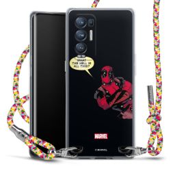 New Carry Case Transparent Stoff colourful/silber