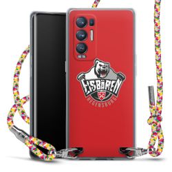 New Carry Case Transparent Stoff colourful/silber