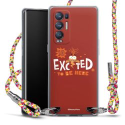 New Carry Case Transparent Stoff colourful/silber