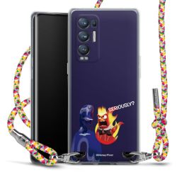 New Carry Case Transparent Stoff colourful/silber