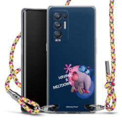 New Carry Case Transparent Stoff colourful/silber