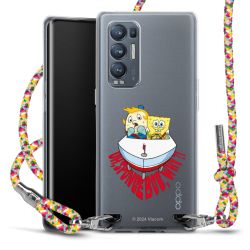 New Carry Case Transparent Stoff colourful/silber