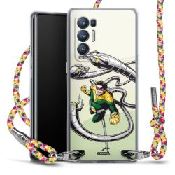 New Carry Case Transparent Stoff colourful/silber