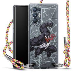 New Carry Case Transparent Stoff colourful/silber