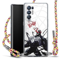 New Carry Case Transparent Stoff colourful/silber