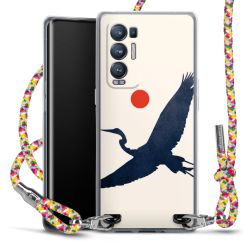 New Carry Case Transparent Stoff colourful/silber