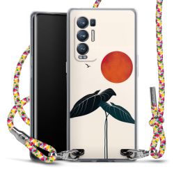 New Carry Case Transparent Stoff colourful/silber