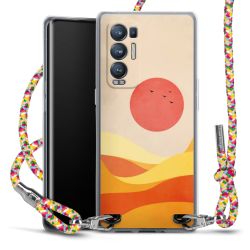 New Carry Case Transparent Stoff colourful/silber