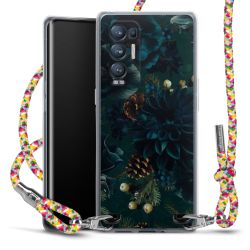 New Carry Case Transparent Stoff colourful/silber