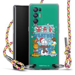 New Carry Case Transparent Stoff colourful/silber