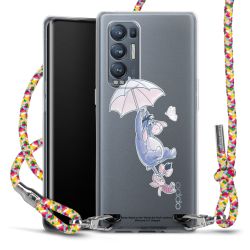 New Carry Case Transparent Stoff colourful/silber