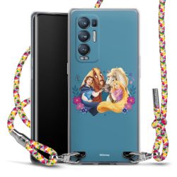 New Carry Case Transparent Stoff colourful/silber